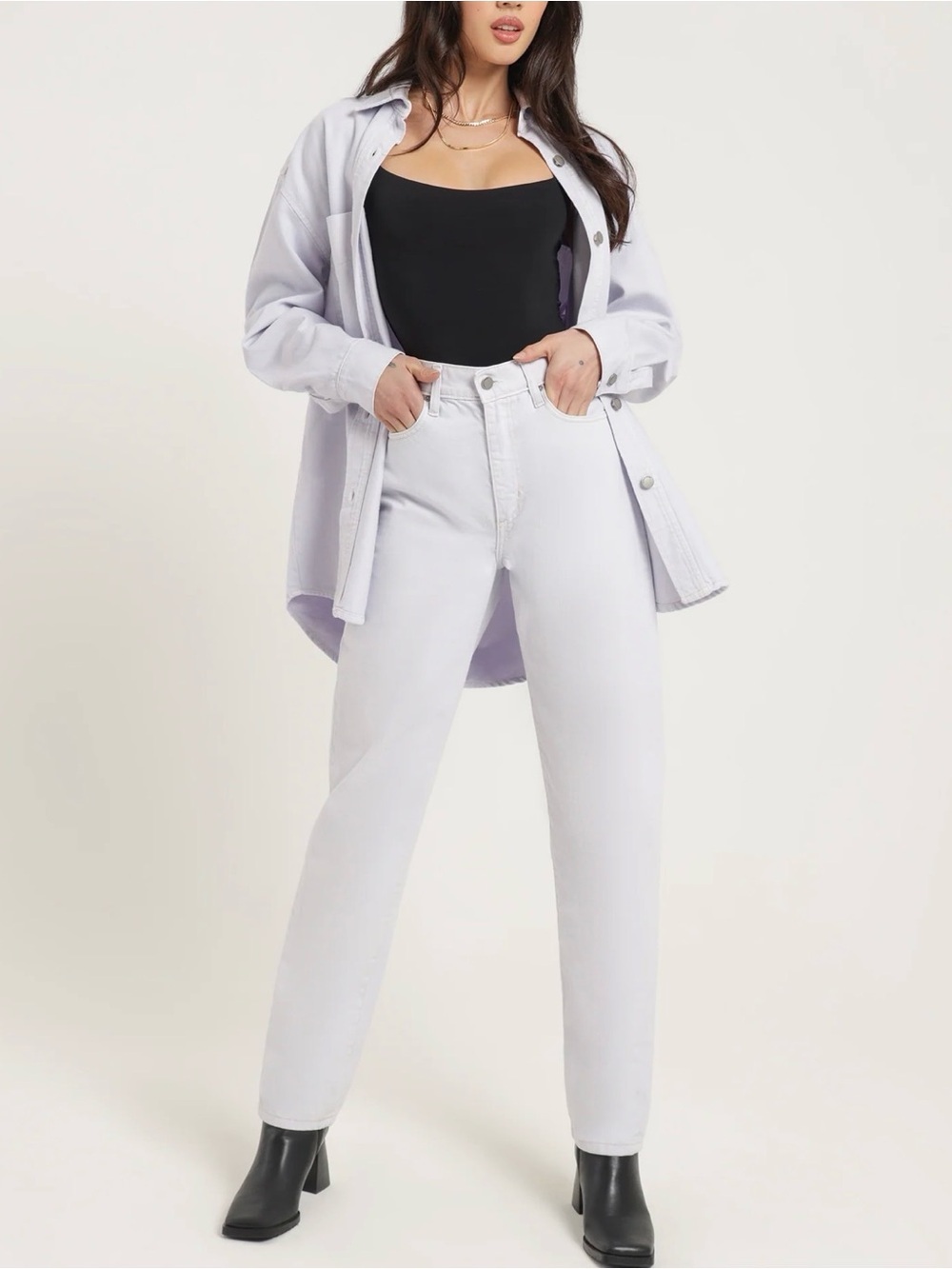 Nobody Denim White Andi Jeans SZ 24 NWT